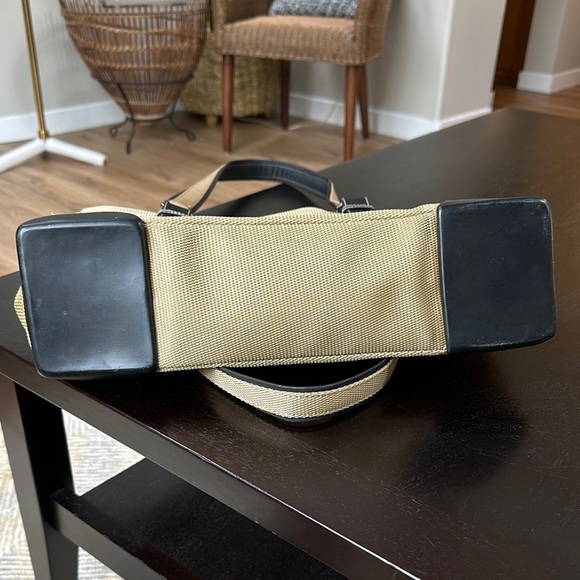 The Sak Cream and Black Shoulder Bags Tote - Picture 7 of 14